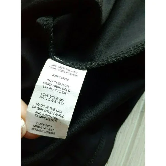 Show Me Your MuMu Jenner Dress Cheetah animal print Charcoal Gray slinky Size Sm - Picture 6 of 6